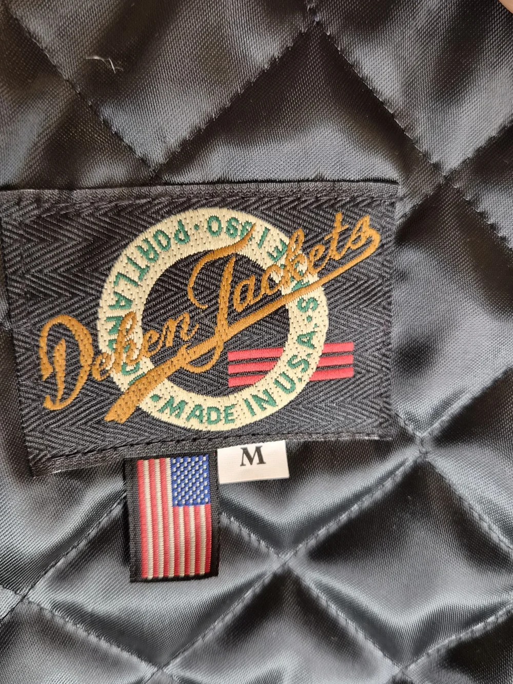 Vintage DaMert Co Future Toys And Gifts Dehen Burgundy Wool Varsity Jacket
